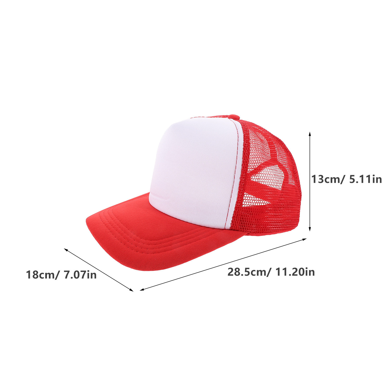 10Pcs Blank Baseball Caps Mesh - Hat Sublimation Blank ulasan dan harga